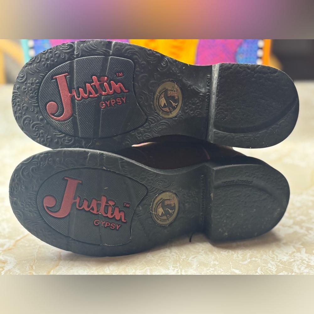 Justin Gypsy Boots Size 7B EUC - Picture 3 of 4